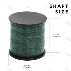 8 10 12 15 20 25 30 40 <span class=keywords><strong>50</strong></span> 60LB Línea de pesca de monofilamento de alto impacto Carrete Premium Material de nailon mono fuerte Línea de líder transparente - Product Image 3