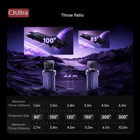 Proyector de Cine en Casa 4K C3Ultra Versión Highlight 2026, 3200 Lúmenes CVIA, Láser Tricolor, IMAX con Decodificación Dolby