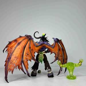 Jeu World of Warcraft- Figure 25cm Lllidan Stormrage Action Figures Statue Pvc Collectible Toy Movable Hands and Feet - Product Image 6