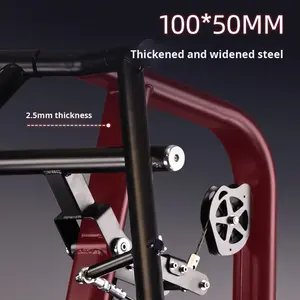 Equipo de Gimnasio Comercial, Juego Completo, Máquina de <span class=keywords><strong>Curl</strong></span> de Piernas, Polea Alta, Ejercicios de Empuje y Empuje, Entrenamiento de Fuerza en Estudio, Acero - Product Image 2