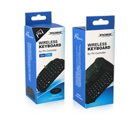 Tastiera Wireless per PS4 SLIM con Funzioni Chat TP4-008, Accessorio per Controller BT Gaming