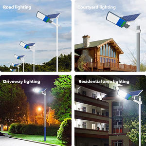 Chiếu sáng ngoài trời không thấm nước IP67 <span class=keywords><strong>12</strong></span> 24 60 120 240 watt năng lượng mặt trời đèn cảm biến chuyển động đường cao tốc vườn <span class=keywords><strong>LED</strong></span> năng lượng mặt trời ánh sáng đường phố - Product Image 6