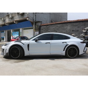 2017-2023 Car Modification Front and Rear Bumpers Carbon Fiber <b>Engine</b> <b>Hood</b> for Panamera 971 Modified Carbon Fiber Bumper - Product Image 4