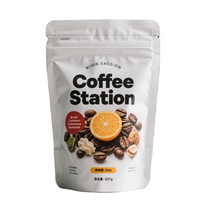 Tùy chỉnh in thực phẩm bóng lớp nắp kéo đứng Túi Túi Whey Protein bao bì Ziplock Mylar Matt Kraft + nhôm thức ăn vật nuôi - Product Image 4