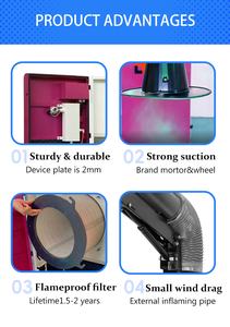 <span class=keywords><strong>Aspirateur</strong></span> industriel <span class=keywords><strong>mobile</strong></span> Extracteur <span class=keywords><strong>de</strong></span> <span class=keywords><strong>fumée</strong></span> <span class=keywords><strong>de</strong></span> soudage |   1500 m/h |   Nettoyage automatique par impulsions |   Certifié CE |   Laser/Soudage/Découpe - Product Image 6