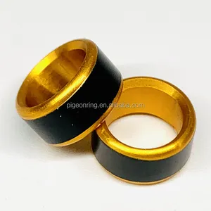 Anillos de aluminio de alta calidad para aves, anillos de Paloma de aluminio de dos tonos, nuevos, venta al por mayor