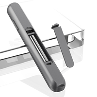 Télécommande de présentation sans fil avec double récepteur 2,4 GHz, pointeur laser USB-A et USB-C pour réunions et enseignement