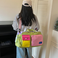 Sac de sport de grande capacité pour la salle de sport et le sport, avec poche séparée pour les chaussures, durable, multifonctionnel, sac de voyage pour le week-end
