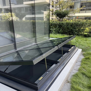 Finestra in Alluminio con <span class=keywords><strong>Lucernario</strong></span> a Doppio Vetro per Case, Porte in Alluminio e Finestre Elettriche di Sicurezza per Tetti, Stile Australiano - Product Image 1