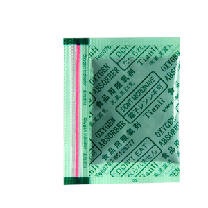 Absorbeur d'oxygène avec indicateur de capacité pour viande séchée, gâteaux et collations – Agent auxiliaire chimique de qualité alimentaire - Product Image 1