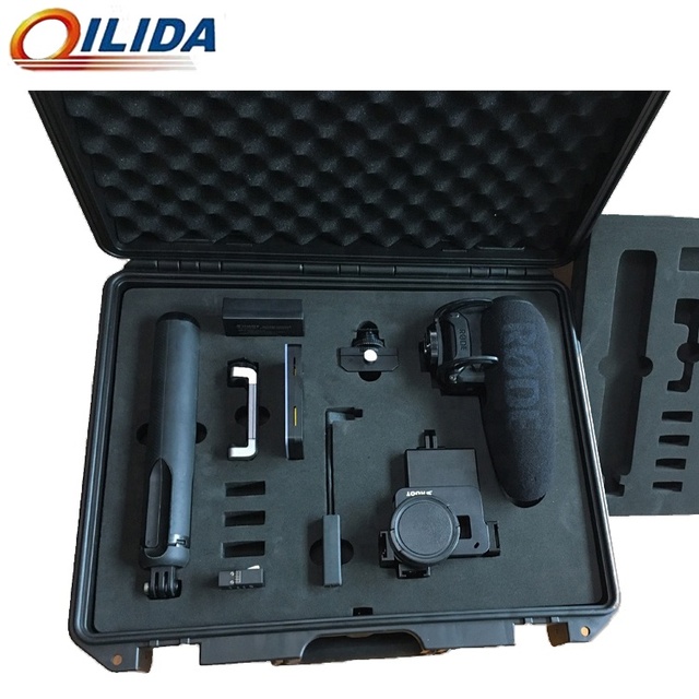 Qilida Eva Velvet Camera Laptop Watch Custom Perfume Box With Foam Insert