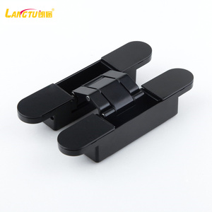 Zinc 180 Degree Heavy Duty 3d Hinges Adjustable Hinge Wooden Door Hidden Modern Black Bld-g01a Hidden Hinge - Product Image 2