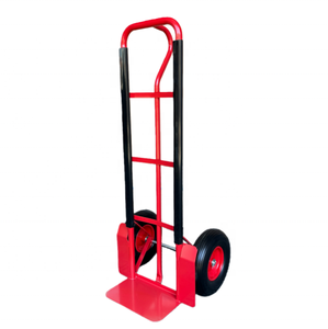 Troli Dorong Dua Roda Rangka Logam Kuat untuk Pasar Eropa dengan Roda PU, untuk Penyimpanan Industri & Belanja, Tersedia OEM - Product Image 1