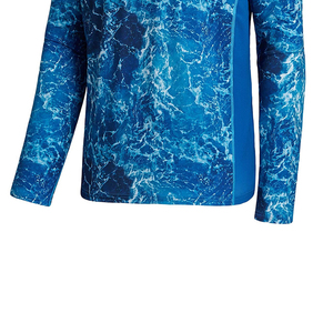 Vente en gros, design unique, prix raisonnable, polyester/coton, UPF 50, personnalisable, haute qualité, respirant, séchage rapide, grande taille, pour hommes - Product Image 5