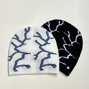 Bán Buôn Đủ Số Lượng Sét Mô Hình In <span class=keywords><strong>Hat</strong></span> 2000S Y2K Phụ Kiện Cho Mùa Đông Tùy Chỉnh Đan <span class=keywords><strong>Beanie</strong></span> - Product Image 6