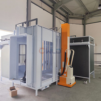 Ligne de revêtement en poudre semi-automatique WLD-C, économique, pour petites usines