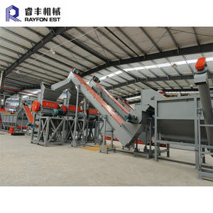 ペットボトルリサイクル機器ホットウォッシュ + 摩擦洗浄機 + 脱水機 - Product Image 2