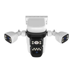 3Lens <strong>3</strong> Screens 12MP 4G PTZ Full Color Infrared CCTV <strong>Camera</strong> Night Vision Alarm Sound Human Tracking WIFI <strong>CMOS</strong> Memory Card - Product Image 1