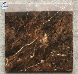 <span class=keywords><strong>Carreaux</strong></span> de sol en céramique vitrifiée aspect marbre, nouveau modèle, <span class=keywords><strong>double</strong></span> charge, 800*800 mm, fil d'or glacé - Product Image 2