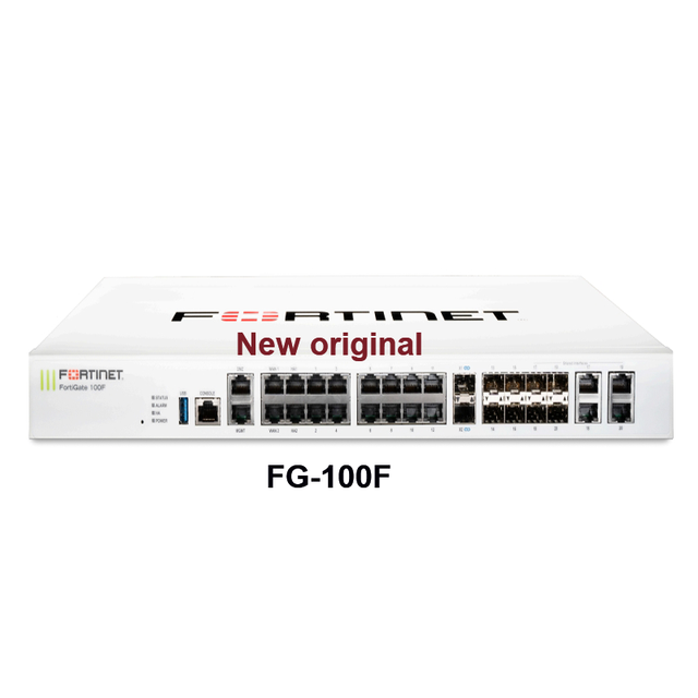 New Original Fortinet FG-100F Fortigate Firewall Enterprise Firewalls in Stock Networking Devices