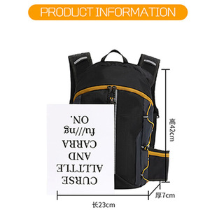Mochila de Trail Running Unisex Ultraligera e Impermeable con Forro de Poliéster Personalizada para Ciclismo - Product Image 6