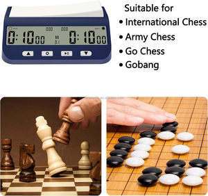 Timer Digitale Professionale con Funzione Conto alla Rovescia e Conto alla Rovescia, Timer per Giochi da Tavolo con Bonus e Ritardo, Allarme On/Off - Product Image 3