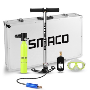 Nuevo Tanque de Buceo Portátil de 0.5L, Cilindro de Oxígeno de Alta Presión, Aleación de Aluminio, Certificado CE, Subacuático - Product Image 2
