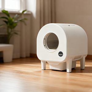 Bac à litière intelligent pour chat, directement de l'usine, contrôle par application WiFi, désodorisant, entièrement fermé, anti-éclaboussures - Product Image 1