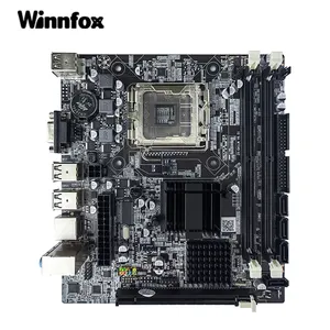 Winnfox G41 OEM 컴퓨터 마더 보드 G41 PCI-E 16X 메인 보드 LGA 775 지원 DDR2 DDR3