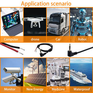 Cabo de Áudio Auxiliar Trançado Ultra Puro Personalizado Macho-Macho para Fones de Ouvido Automotivos com Chicote de Cabo de Extensão - Product Image 6