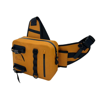 Sac de pêche étanche LE CITY à motif à carreaux, en TPU Ripstop, sac banane, sac de hanche, rangement pour leurres, accessoire de pêche