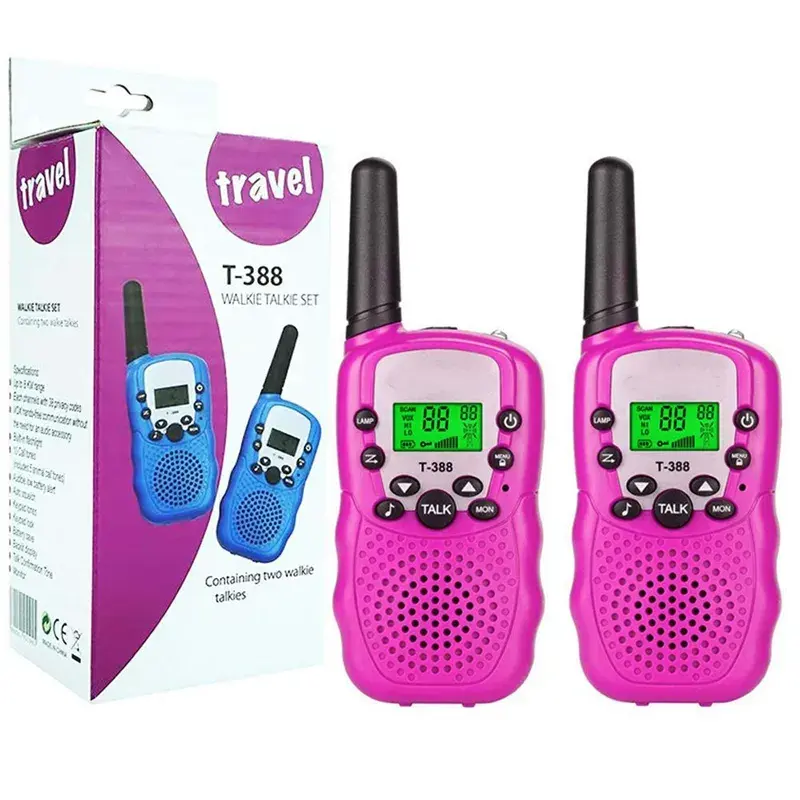 Outdoor 3km Distance Call T388 Children's Walkie Talkie Toy Handheld Wireless Call
