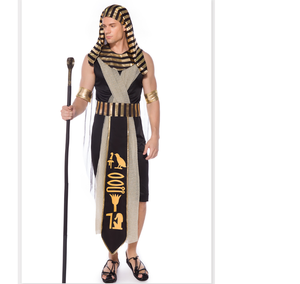 Disfraz de Rey Monarca del Antiguo Egipto XJ, Cosplay de Hombre Adulto como Hijo del Faraón Amon-Ra, Momia Egipcia - Product Image 5
