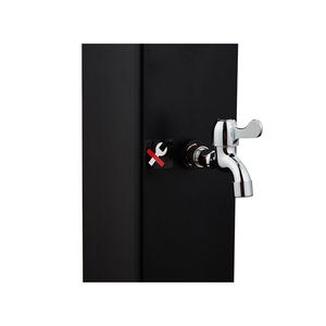40L negro cuadrado multifuncional al aire libre jardín playa junto a la <span class=keywords><strong>piscina</strong></span> columna de ducha Solar 60C Unidad de ducha de patio trasero - Product Image 6
