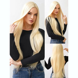 GTU OEM/ODM Peluca de Seda de Alta Temperatura con Flequillo Largo y Liso, Malla Elástica Cómoda, Suave y Ecológica, de Gran Venta - Product Image 6