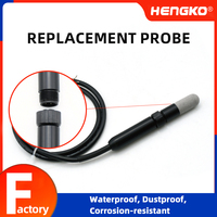 HG631 RS485 Modbus RTU Transmetteur de capteur de température et d'humidité d'incubateur de sonde remplaçable