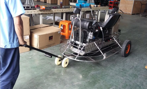 ماكينة صقل الخرسانة بمحرك بنزين مزدوج الأسطوانة، هليكوبتر لتسوية الخرسانة يتم الركوب عليها - Product Image 5