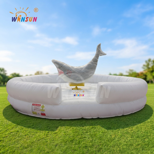 Parcours d'obstacles gonflable mécanique requin WINSUN, jeux gonflables - Product Image 1