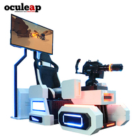 Simulador de Tiro VR 2026 Nuevo Arcade 5D con Pistola, Plataforma de Tiro de Realidad Virtual 12D, Máquina de Juego 9D