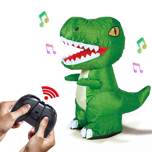Jouet <span class=keywords><strong>dinosaure</strong></span> gonflable <span class=keywords><strong>télécommandé</strong></span> MILI, thème dessin animé MINI, télécommande 2,4 GHz, <span class=keywords><strong>dinosaure</strong></span> marchant <span class=keywords><strong>télécommandé</strong></span> pour enfants - Product Image 1