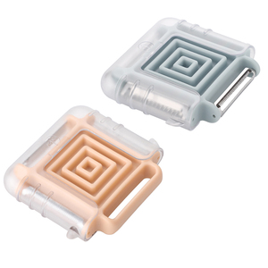 Éplucheur de légumes 3-en-1 interchangeable en gros pour légumes, fruits, pommes de terre, carottes avec lame en acier inoxydable - Product Image 5