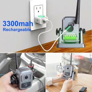 IPoster para camión remolque RV cámara de visión trasera de respaldo inalámbrica con <span class=keywords><strong>base</strong></span> magnética fuerte cámara incorporada 9600mah1080P - Product Image 6