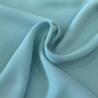 Tissu en crêpe de chiffon froissé épais, imprimé écologique, haute qualité, toucher doux, respirant, vendu au mètre pour la couture de robes