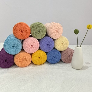 Sợi len áo thun 100% polyester mới năm 2025, làm theo yêu cầu, 300g 400g 500g, dùng để móc và đan tay, bán buôn, sợi len cao cấp - Product Image 3