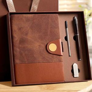 Coffret Cadeau Exécutif Personnalisé avec Logo d'Entreprise : Carnet, Stylo et Clé USB – Idéal pour Promotion et Souvenir (OEM) - Product Image 2