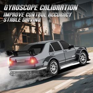 Voiture télécommandée SJY-FQD17/FQD19 1/43 4x4 20KM/H, voiture de course entièrement proportionnelle avec lumières LED, jouet de drift RC pour enfants - Product Image 3