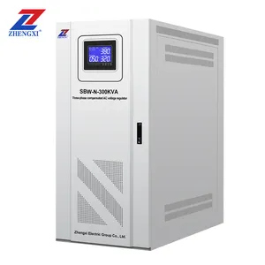 Low Voltage Automatic Voltage Regulator Three Phase Servo Motor 300kw 350kw 400kw Voltage Stabilizer/Regulator