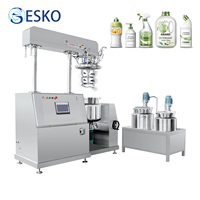 Mélangeurs de gel nettoyant ESKO pour machines, mélangeur émulsifiant sous vide de type levage, cuve de mélange, homogénéisateur de liquides pour lavage