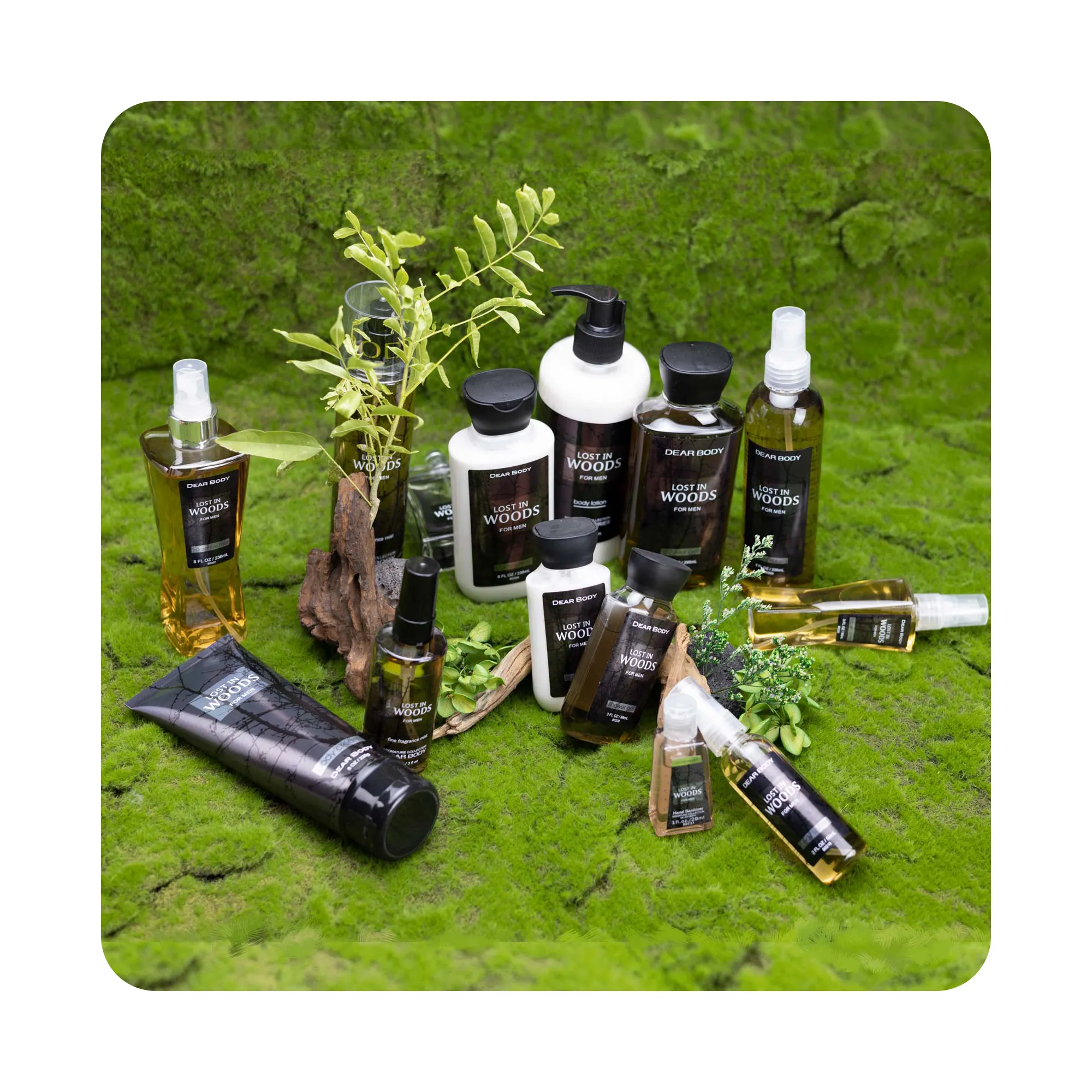 Beauty Gift Sets Wit Spa Lotion Ontspannende Douchegel Lichaamsverzorging Gift Sets Voor Mannen