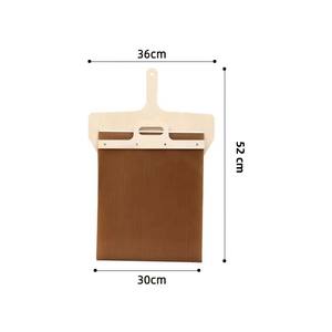 Antiadherente Premium <span class=keywords><strong>Magic</strong></span> Slide Board Pizza Espátula Paleta Mango de madera Pala de transferencia Deslizante Pizza Peel - Product Image 5